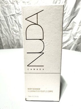 NUDA CANADA Body Shimmer Illuminating Glow Oil Vegan Clean Beauty